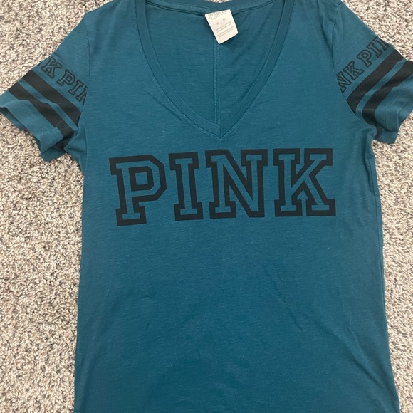 Bundle 3/$15 - PINK V-Neck Tee - Picture 2 of 3